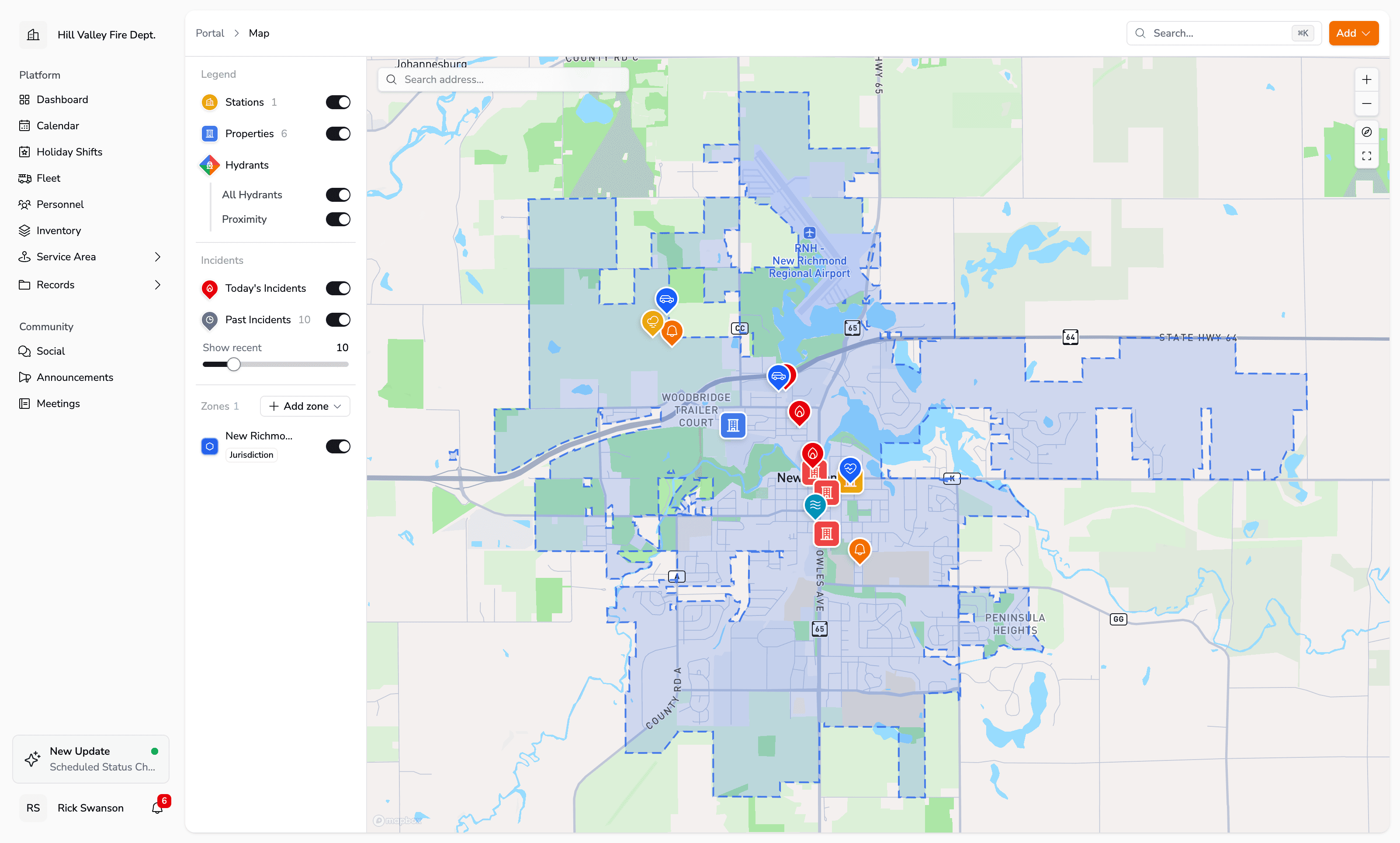 See your whole district at a glance.